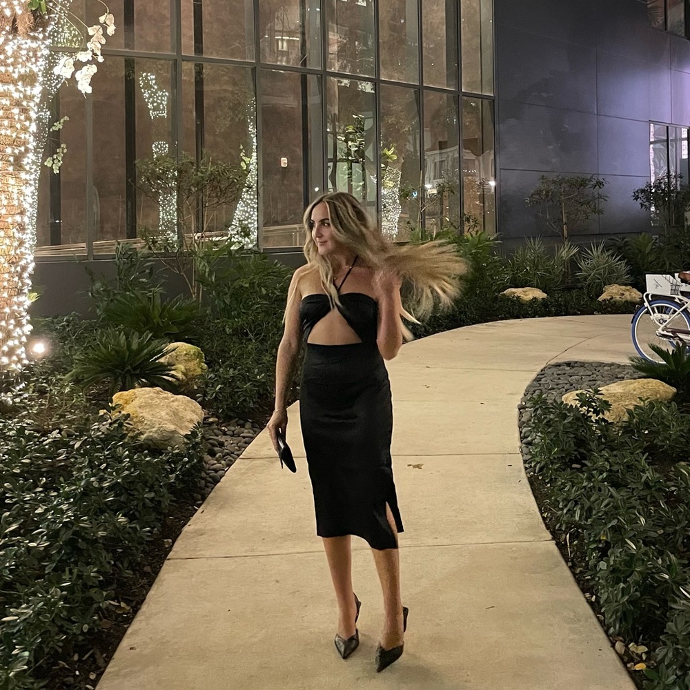 WeWoreWhat cut-out dress